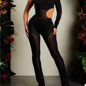 MURCI Black Women's Jumpsuit